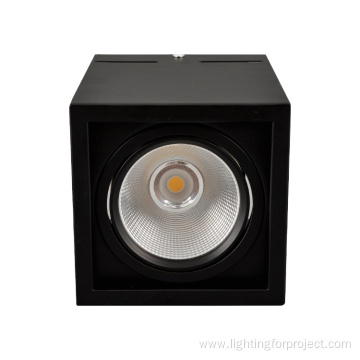 surface mounted downlight square frame GU10